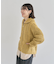 衿付きケーブルzipカーディガン