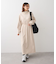 ・ELENCARE DUE スエードポンチワンピース