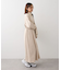 ・ELENCARE DUE スエードポンチワンピース