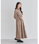 ・ELENCARE DUE スエードポンチワンピース