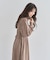 ・ELENCARE DUE スエードポンチワンピース
