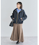 ・ELENCARE DUE スエードポンチフレアスカート