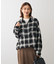 ・ELENCARE DUE 2wayチェックビックシャツ