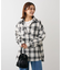 ・ELENCARE DUE 2wayチェックビックシャツ
