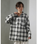 ・ELENCARE DUE 2wayチェックビックシャツ
