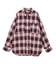 ・ELENCARE DUE 2wayチェックビックシャツ