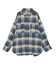 ・ELENCARE DUE 2wayチェックビックシャツ