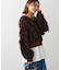 ・ELENCARE DUE フリンジジャカードニット