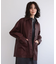 ・ELENCARE DUE フェイクレザーカバーオール