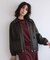・ELENCARE DUE フェイクレザーブルゾン