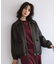 ・ELENCARE DUE フェイクレザーブルゾン