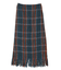 ・SUGAR SPOON チェックフリンジスカート