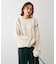 ・ELENCARE DUE ハンドステッチケーブルニット