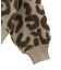 ・furry rate レオパードジャカードニット