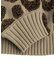 ・furry rate レオパードジャカードニット