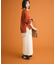 楽ちんシャギーIラインスカート