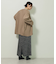 すっきり見えシルエットサテンナロースカート