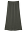 すっきり見えシルエットサテンナロースカート
