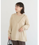フェイクレイヤードVネックニットプルオーバー