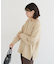 フェイクレイヤードVネックニットプルオーバー
