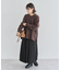 フェイクレイヤードVネックニットプルオーバー