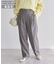 あったか裏起毛きれいシルエットパンツ