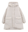 フーディ中綿コート
