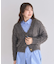 ・Petit Fleur シャギーニットカーディガン