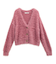 ・Petit Fleur シャギーニットカーディガン