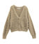 ・Petit Fleur シャギーニットカーディガン