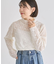 レースハイネックプルオーバー