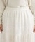 起毛レースティアードスカート
