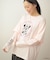 ミッキー&フレンズ/レイヤードプリントロングTシャツ