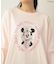 ミッキー&フレンズ/レイヤードプリントロングTシャツ