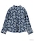 ミッキー&フレンズ/花柄デニムシャツ