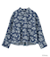ミッキー&フレンズ/花柄デニムシャツ