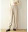 楽ちんリップルワイドパンツ