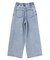 デニムタックワイドパンツ