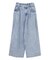 デニムタックワイドパンツ