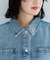 デニムシャツブルゾン