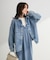 デニムシャツブルゾン