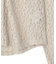 衿付きレースカットプルオーバー