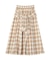 【しゃれシャツ】イージーケアチェックボリュームスカート