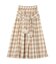 【しゃれシャツ】イージーケアチェックボリュームスカート