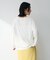 ホワイトインナーストレートプルオーバー