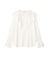 ラッフルブラウス