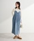 デニムキャミワンピース