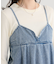 デニムキャミワンピース