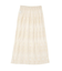 レイヤードレーススカート