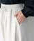 コクーンシルエットスウェットパンツ